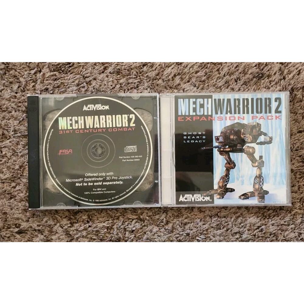 Mech Worrior2 31st Century Combat + Expansion PC